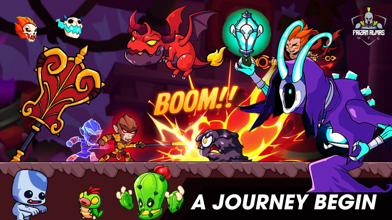 Monkey King Myth of Skull (Part 21) Boss Fights Levels (281 to 300) Gameplay WFG