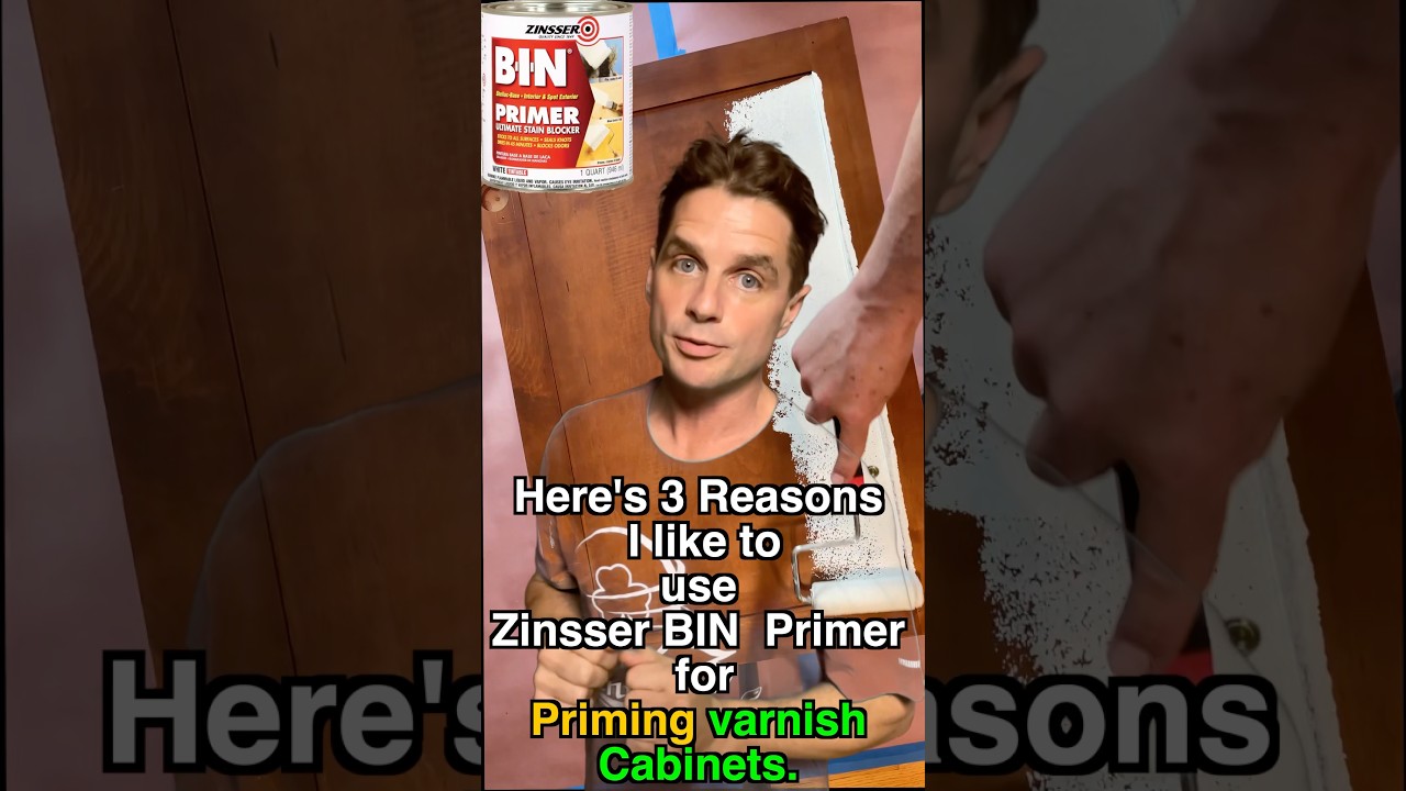 Три причины, по которым мне нравится грунтовка Zinsser BIN Shellac Primer за 20 секунд!! 😀😀#живоп...