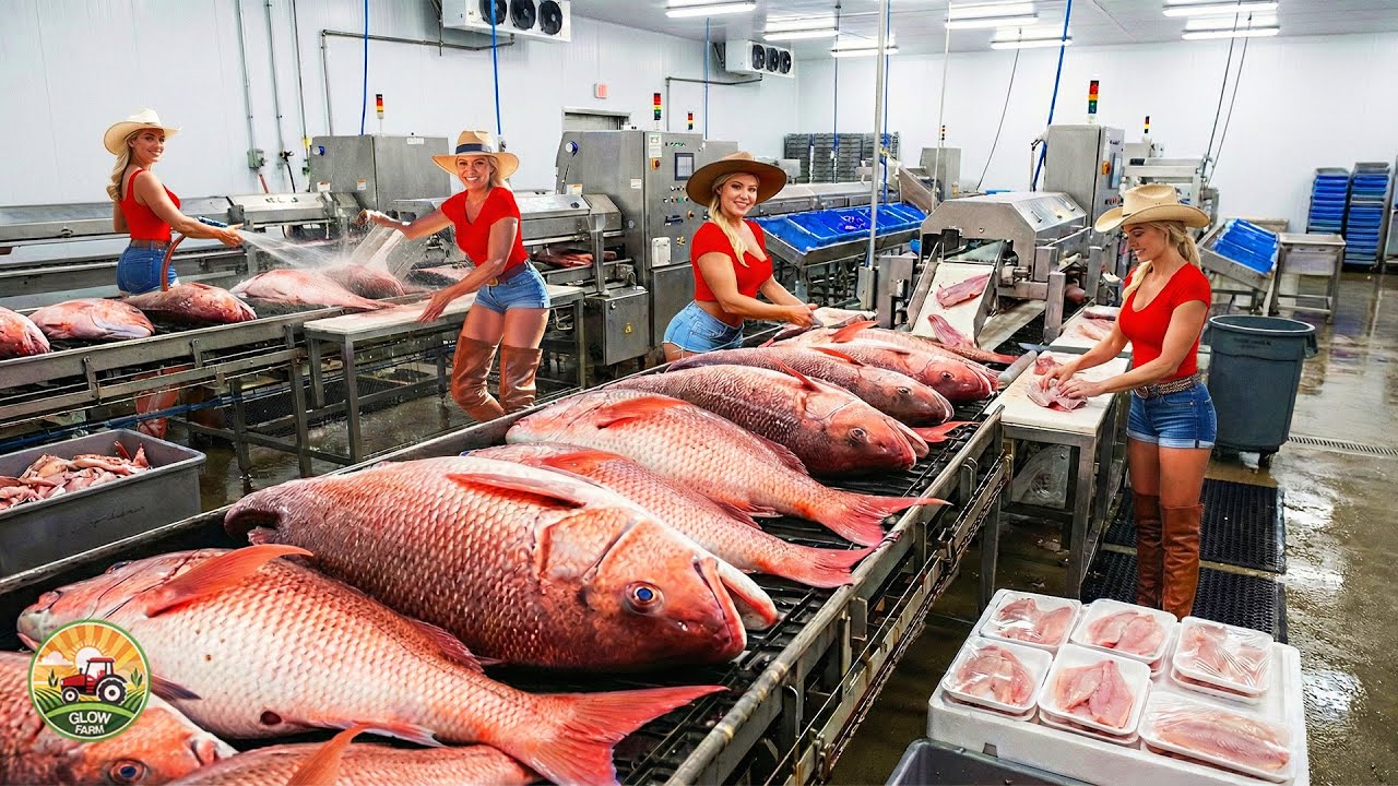 How Millions of Red Snapper Are Caught and Processed – $1.5 Million in Just 5 Days