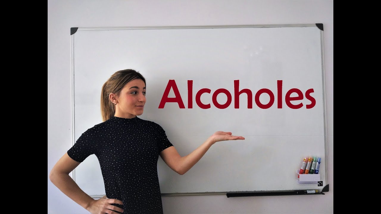6. ALCOHOLES. Formulación orgánica