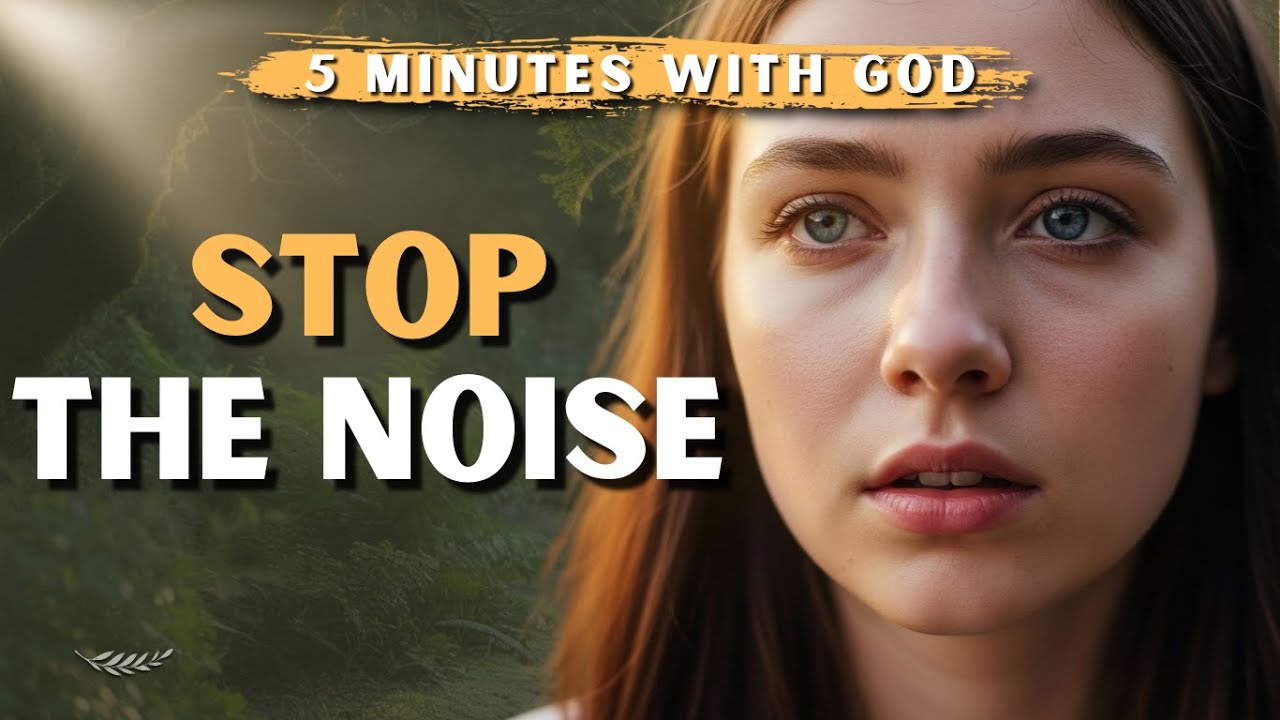 5 Minute Morning Devotional for Racing Thoughts & Anxiety | Stop Overthinking (Prov 4:23)