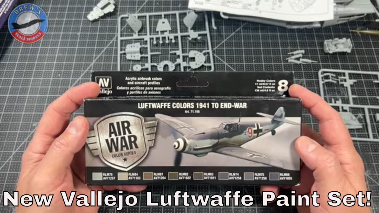 Обновление скамейки и набор красок Vallejo Model Air Luftwaff.