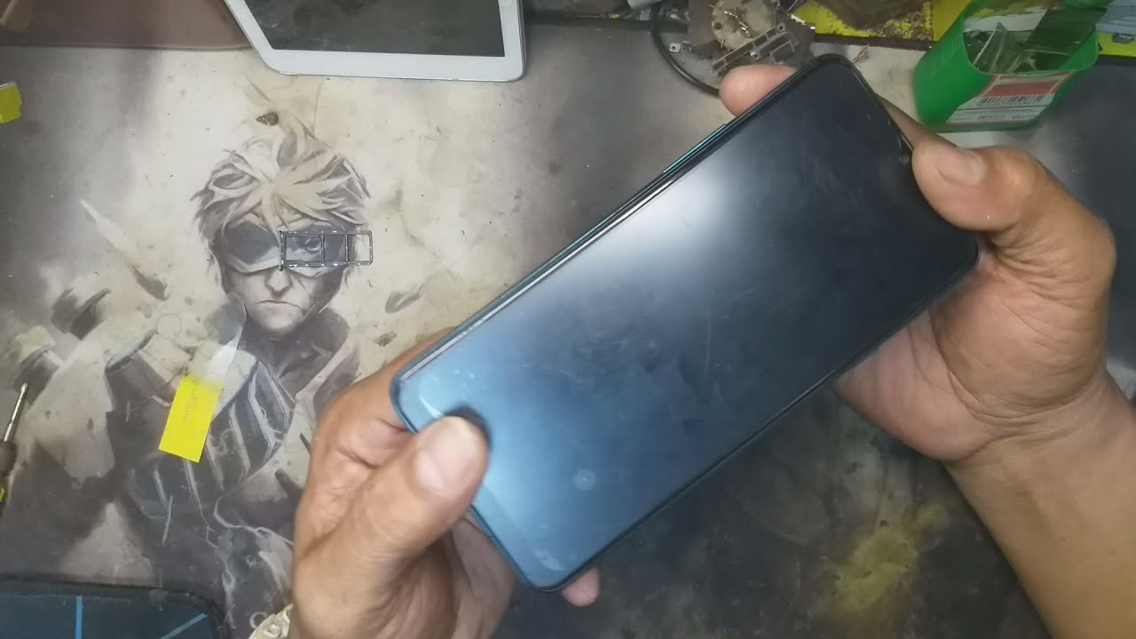 samsung a20s display light problem vibrate only solve done w/out changing