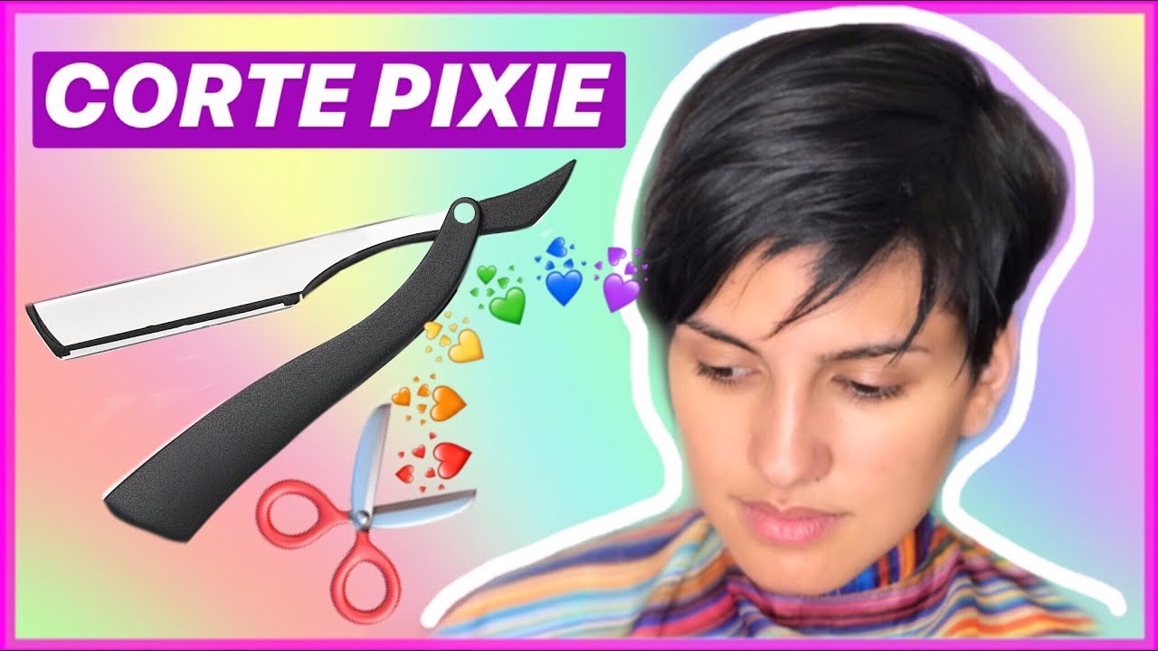 cómo hago corte🔷 PIXIE en cabello DIFÍCIL⁉️ 🔷 2019