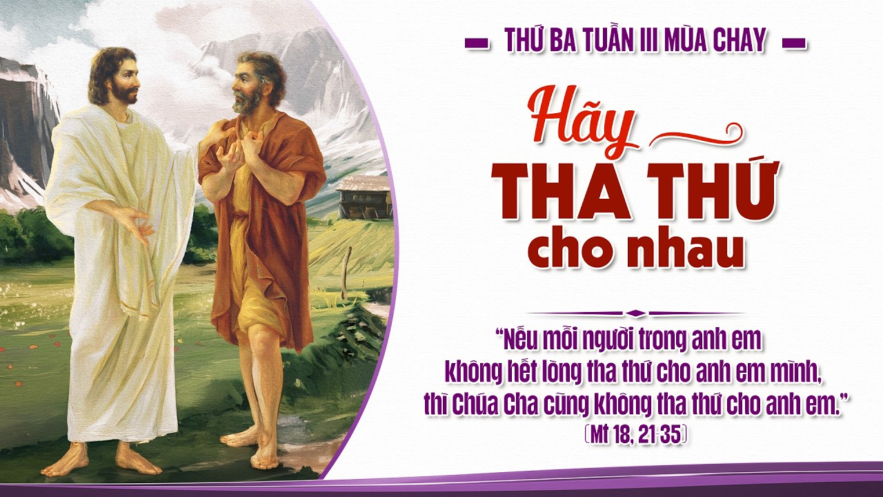 🔴Trực Tuyến  -  THÁNH LỄ THỨ BA TUẦN III MÙA CHAY NĂM A