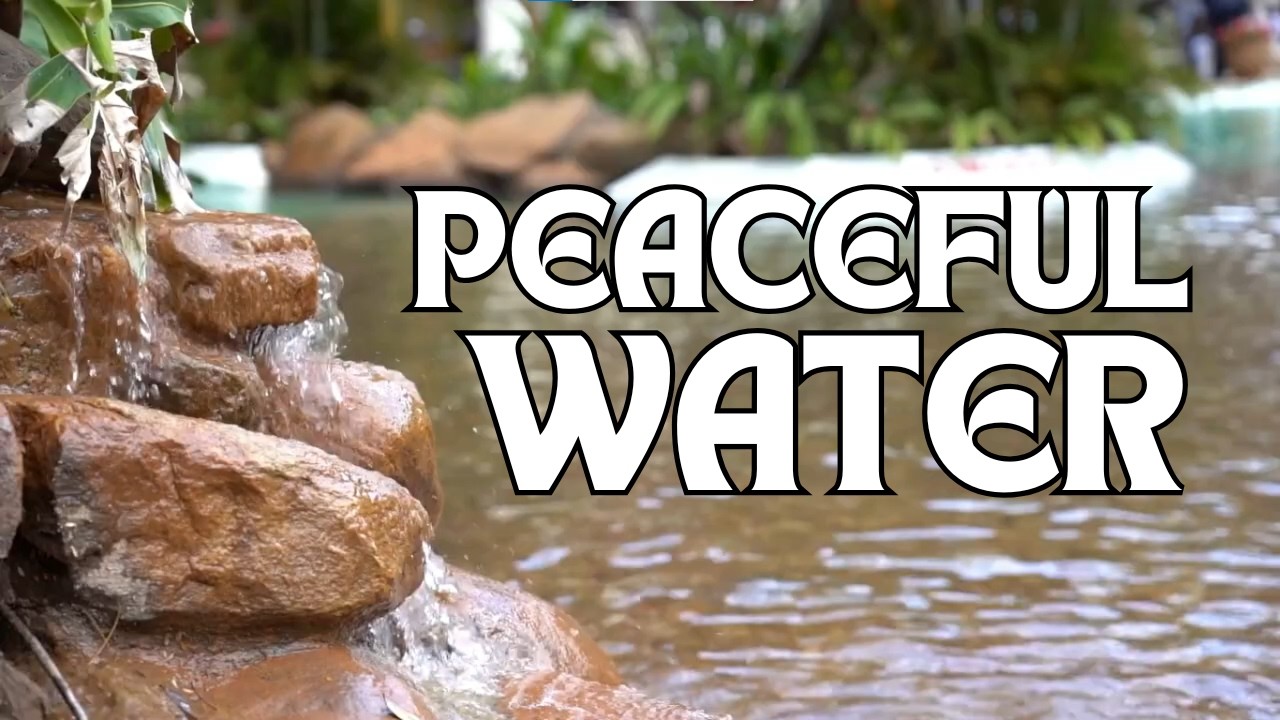 Water Fountain Sounds | Peaceful Garden Ambience for Sleep, Study & Relaxation (3 Hours)