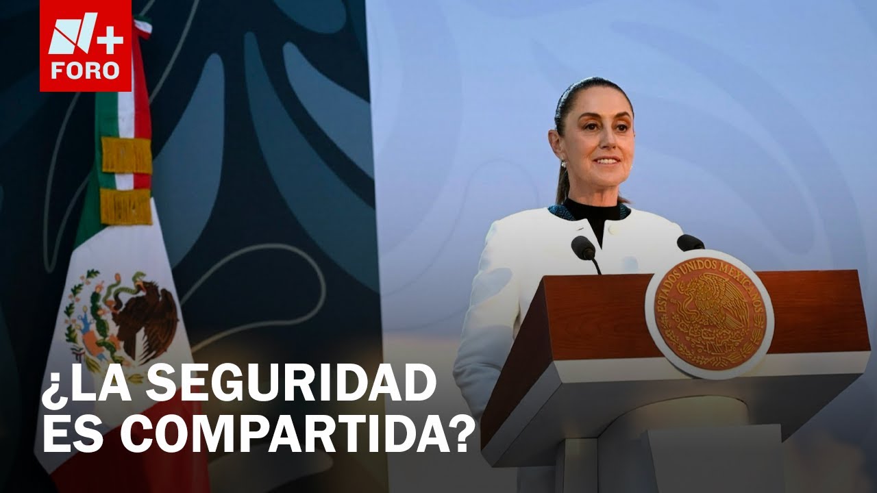 México y EE. UU. son corresponsables en materia de Seguridad: Claudia Sheinbaum - A las 3