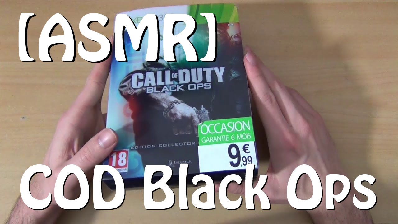 [ASMR] Découverte du collector de COD Black Ops