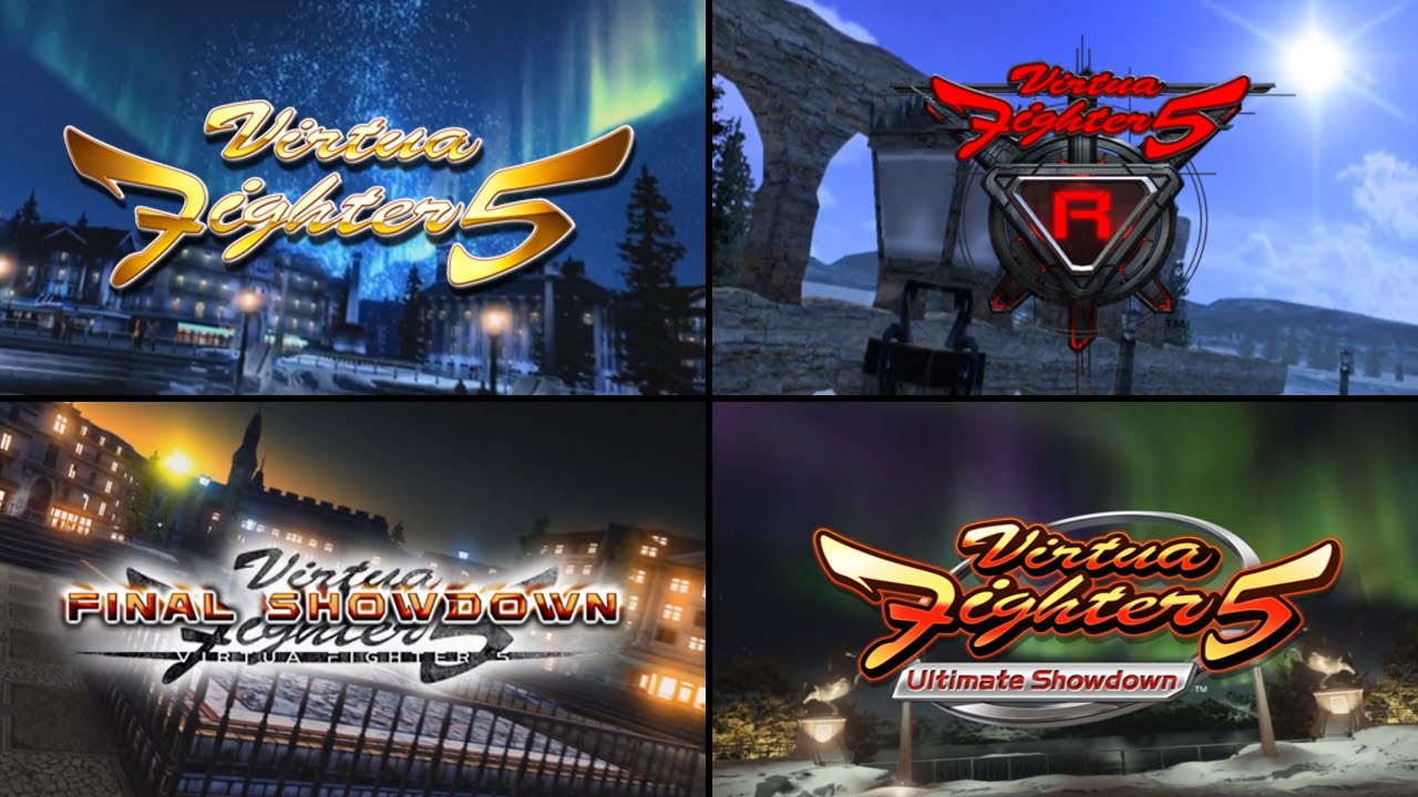 Virtua Fighter 5 vs R vs Final vs Ultimate: All Stage Intros Compared