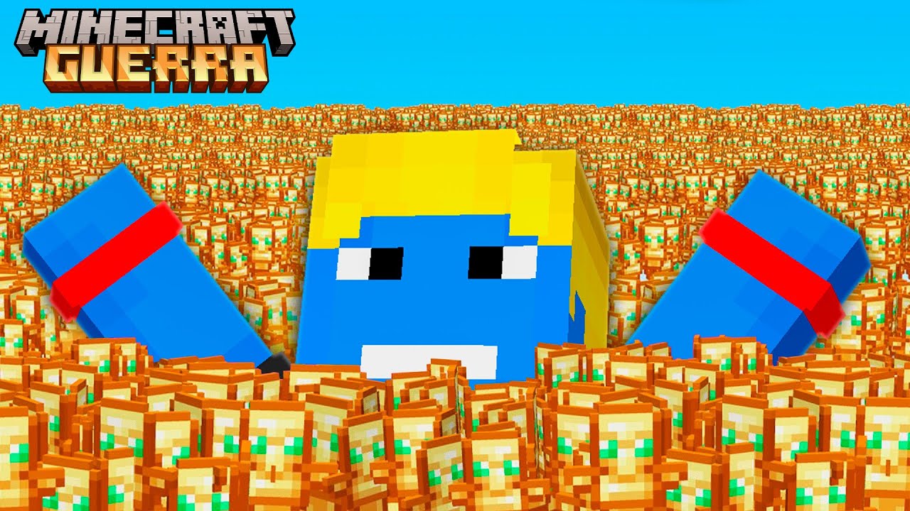 TOTENS INFINITOS no Minecraft Guerra