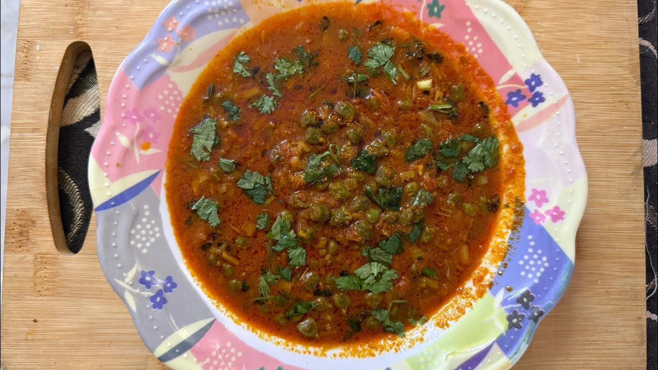 લીલા ચણા નું શાક 😍😋