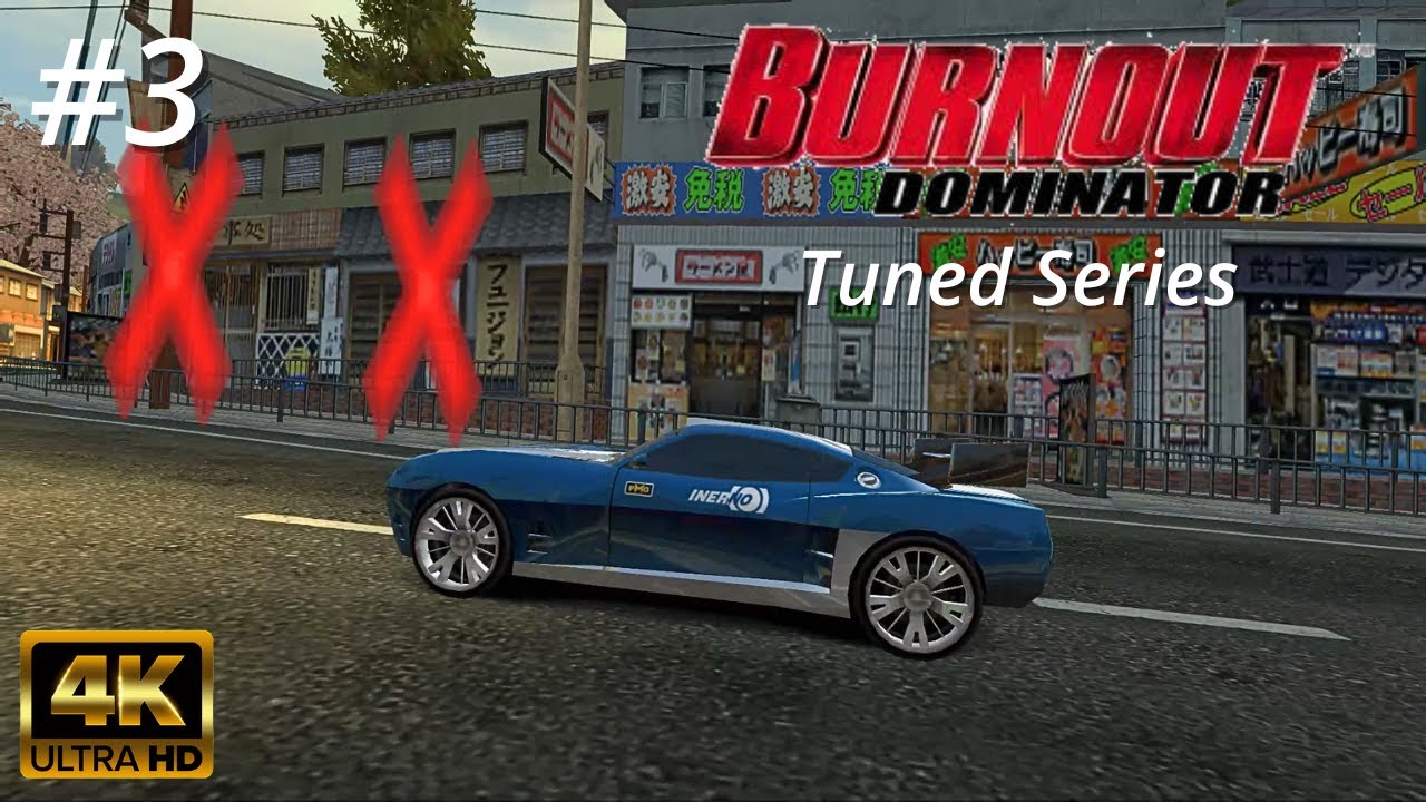 Burnout Dominator [4K60][PS2] - Part 3 - Tuned Series