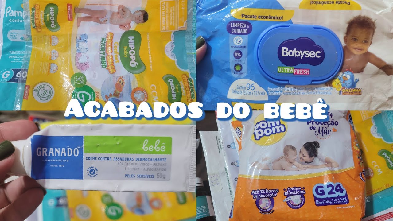 Acabados de 1 ano e 11 meses do bebê 