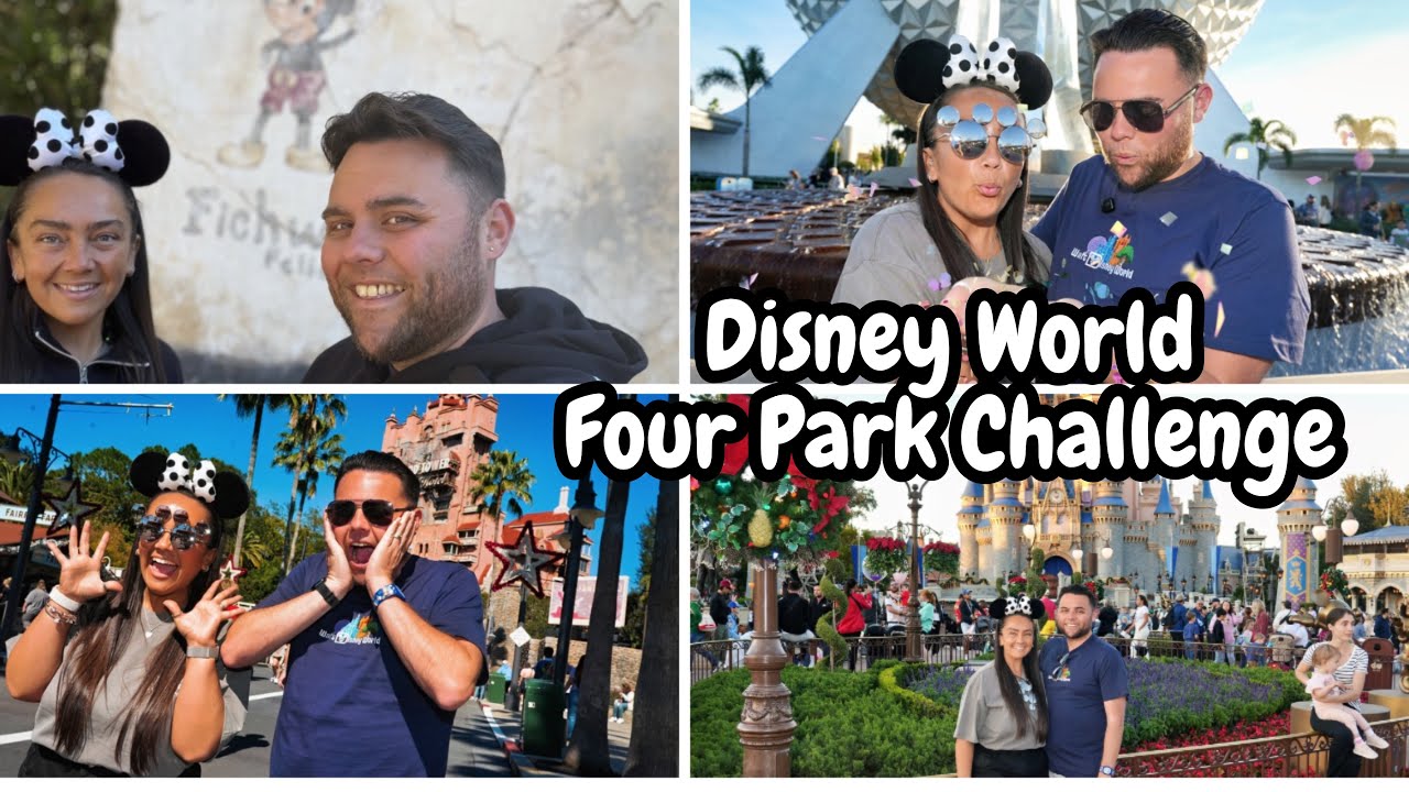 Disney World Vlog ✨4 Parks in ONE Day… How did we manage to do it? 