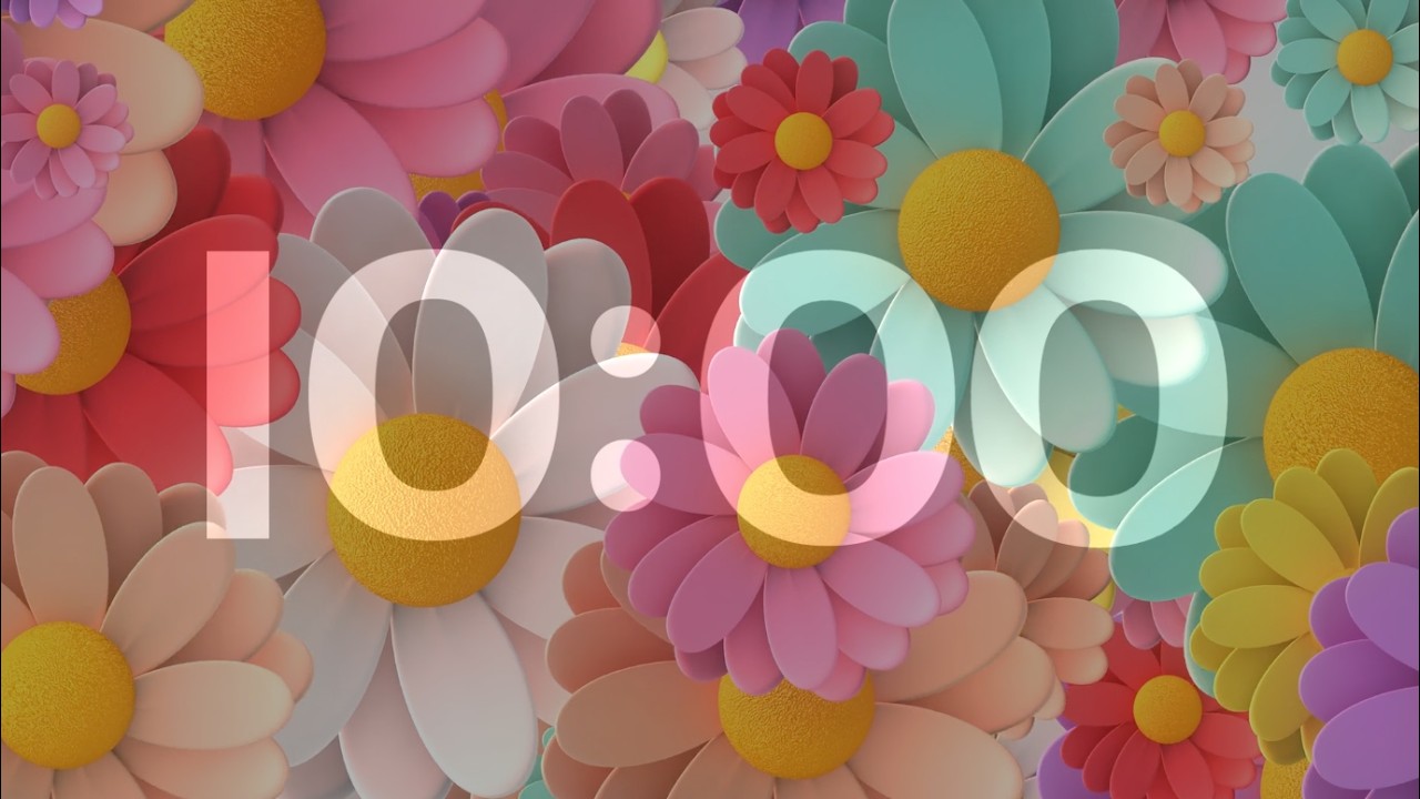 10 Minute Timer Countdown - Calm and Relaxing Music