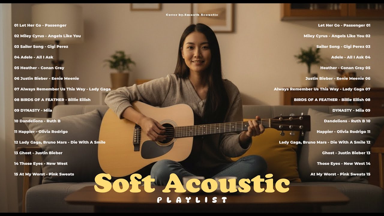 Soft Acoustic Playlist 2026 💞🎵 | Viral TikTok Song 2026 | Adele, Conan Gray, Justin Bieber