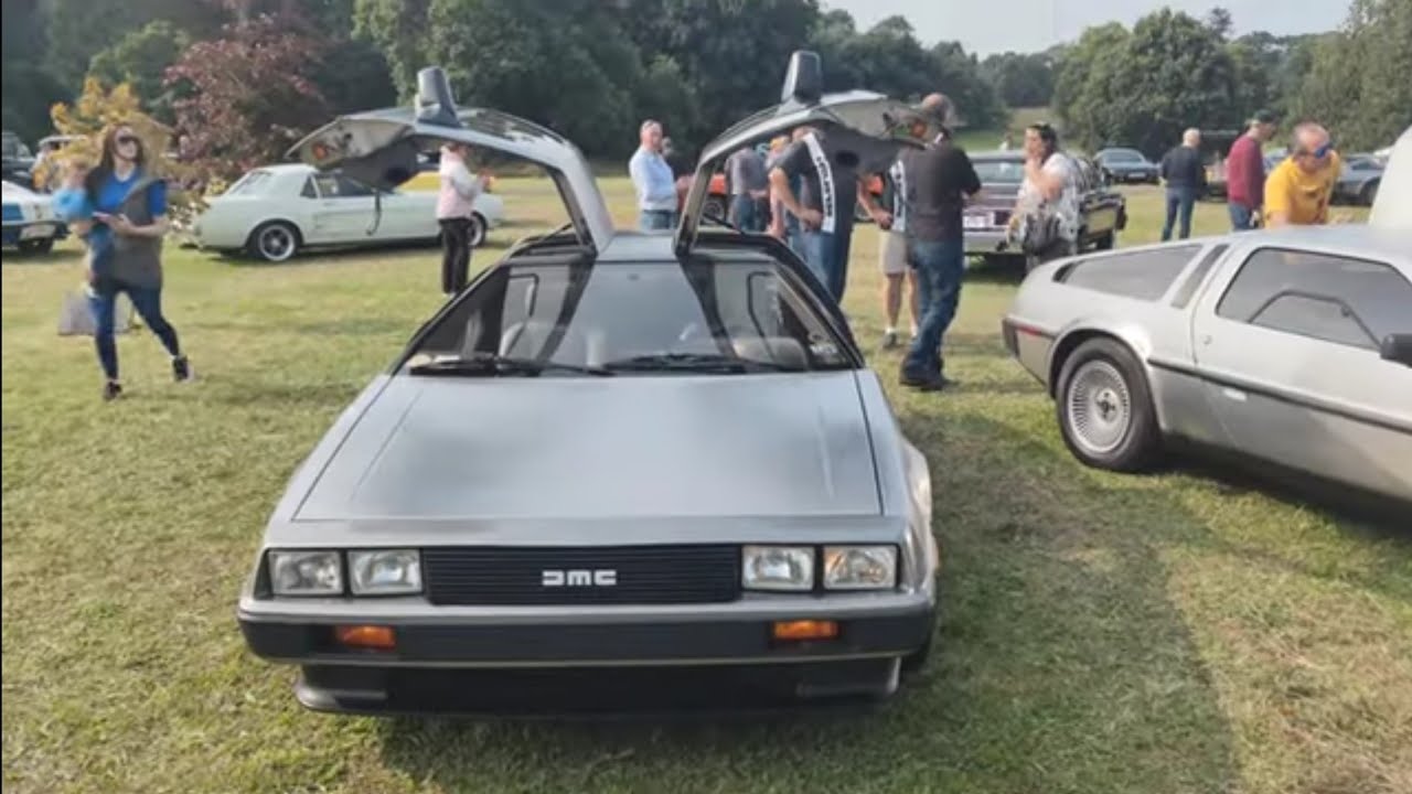 Strokestown Park House & Gardens. classic car show. Roscommon. Ireland