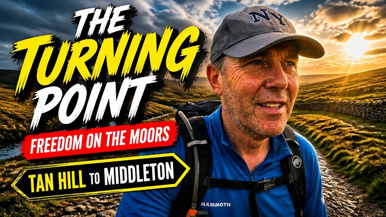 The Turning Point: Freedom on the Moors | Pennine Way (Tan Hill to Middleton) 🌤️🚶‍♂️