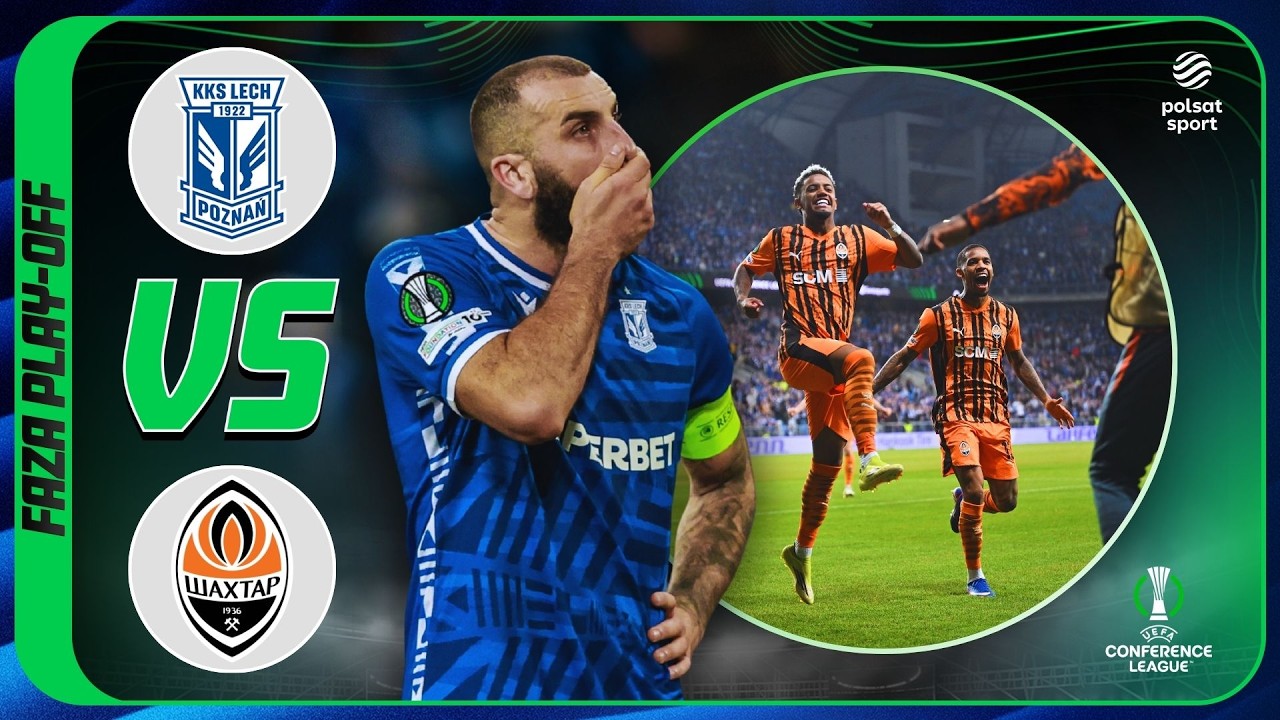 PIĘKNA PRZEWROTKA W POZNANIU! SKRÓT: LECH - SZACHTAR | LIGA KONFERENCJI