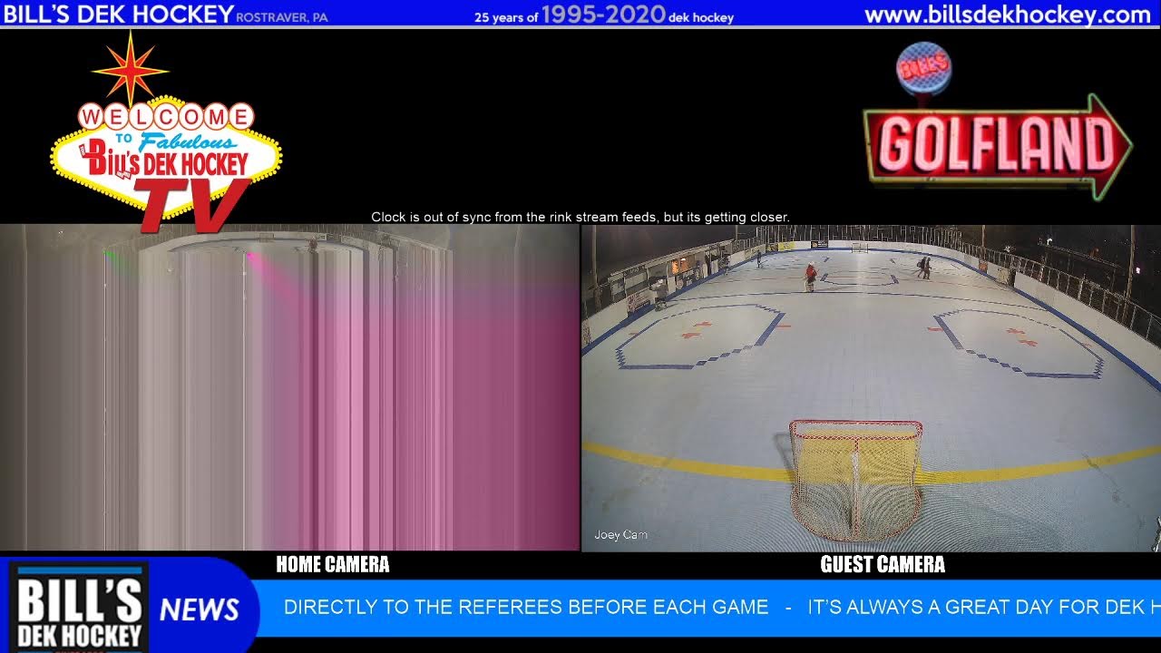 Bill's Dek Hockey - Wednesday, Febuary 11th, 2026