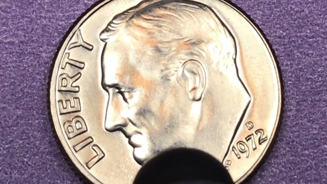 DC Minutes $8,000 US 1972 Dimes - United States Roosevelt Coins