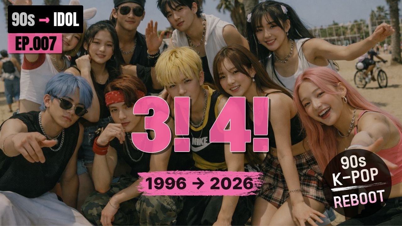90s → IDOL | 90년대 히트곡을 아이돌이 부른다면? [EP.007 3!4!] #아이돌리믹스 #아이돌음악