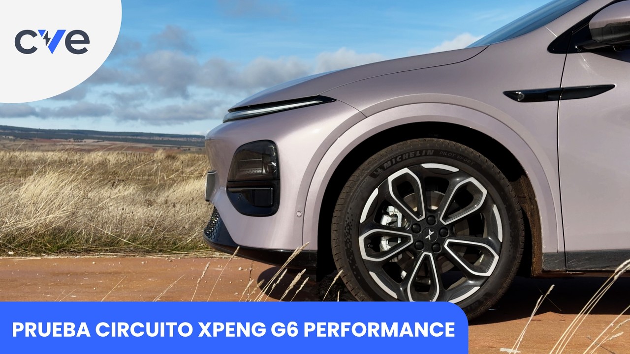 XPENG G6 AWD Performance | Prueba dinámica REAL en circuito: ¿SUV eléctrico divertido?