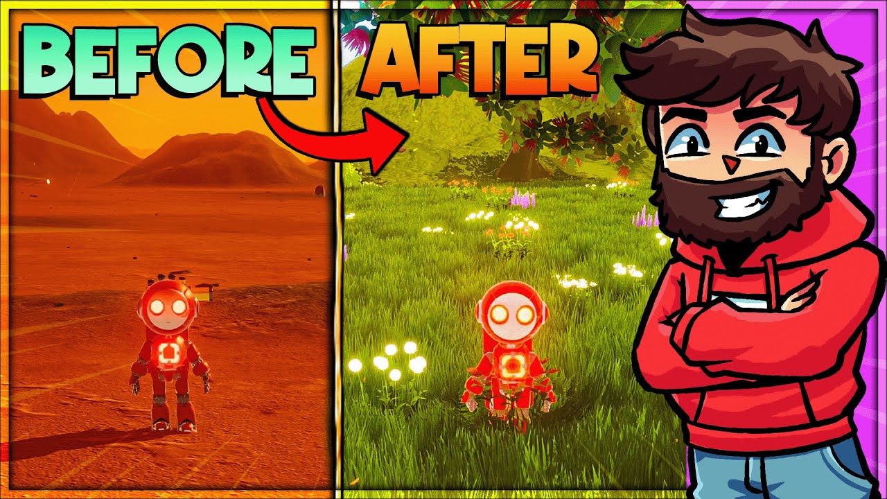 They Sent a ROBOT to Terraform MARS in Blossom: The Seed Of Life