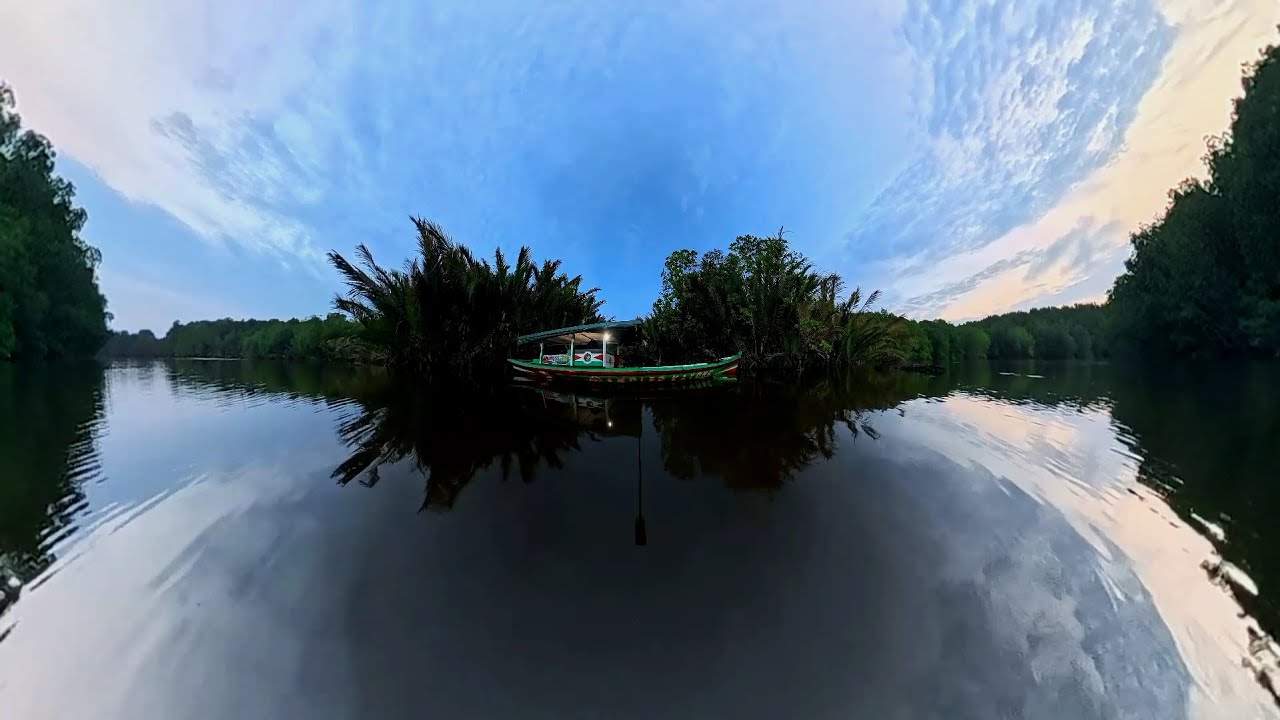 Sehari semalam fishing camp di sungai hutan bakau