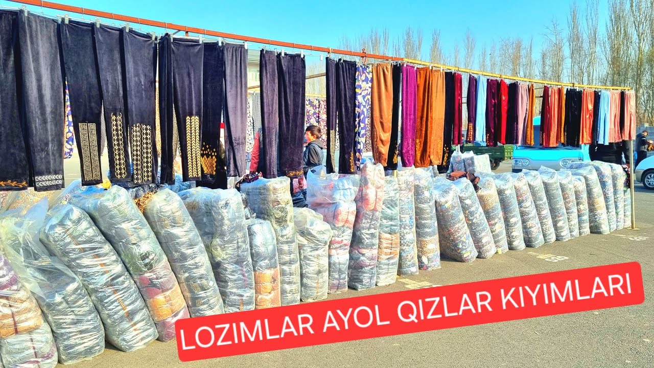 Lozimlar Ayollar kiyimlari 2026 Narxi BOBOSHBEK BOZORI 