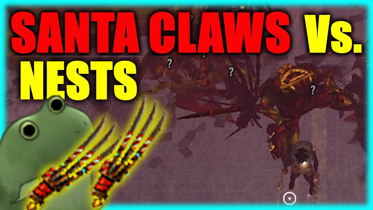 Dead Frontier - Santa Claws Vs. Boss Nests (SB, DR, WLs, RR) SOLO