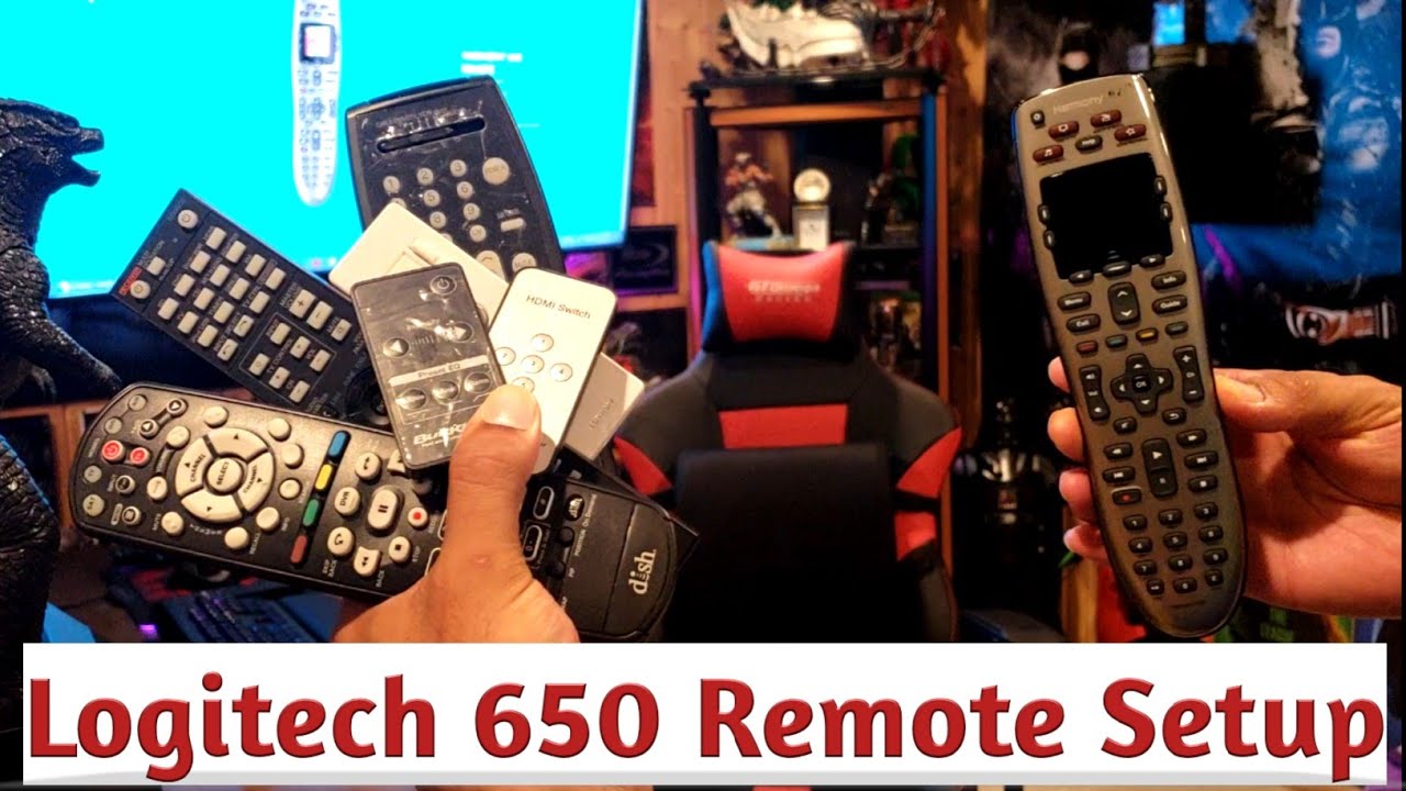 Logitech Harmony 650 Recommendation & Setup