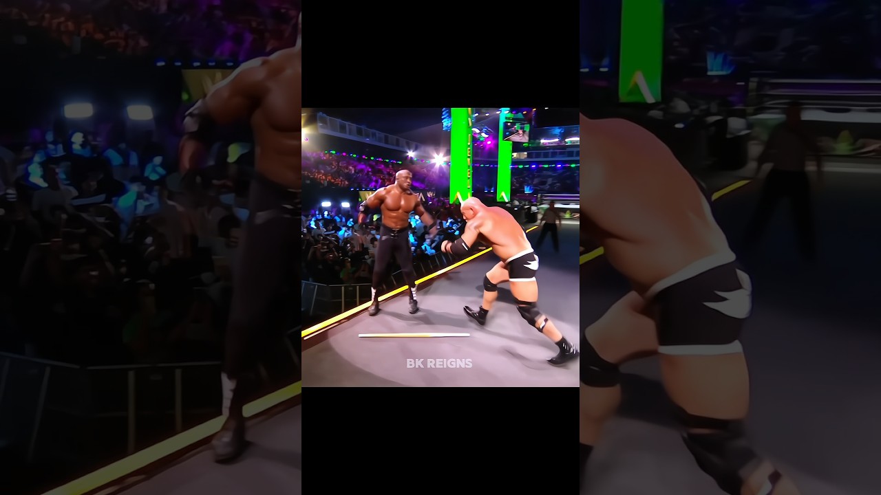 Момент с копьем Глодберга (монтаж) #рестлинг #WWE #шорты
