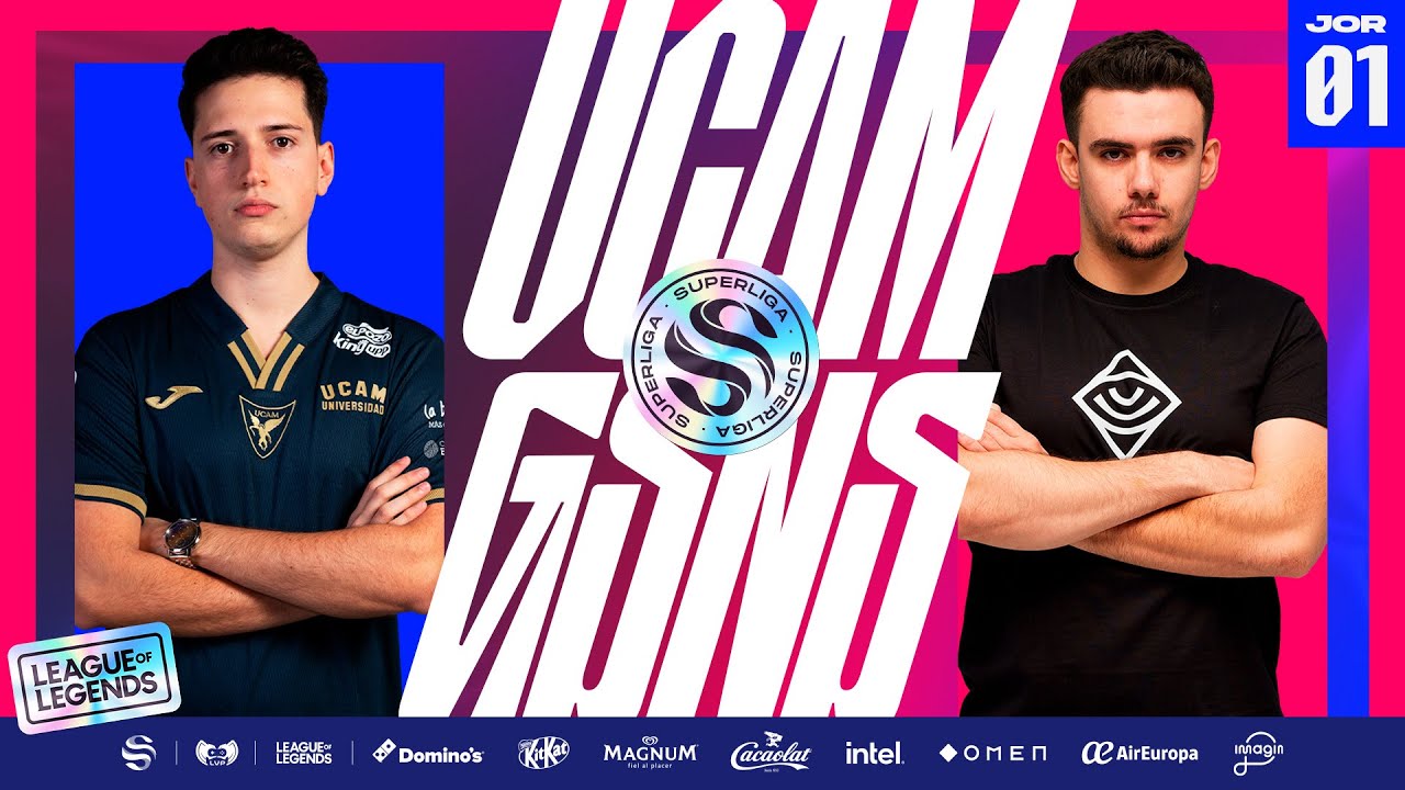 UCAM ESPORTS VS GUASONES - JORNADA 1 - SUPERLIGA - PRIMAVERA 2024 - LEAGUE OF LEGENDS