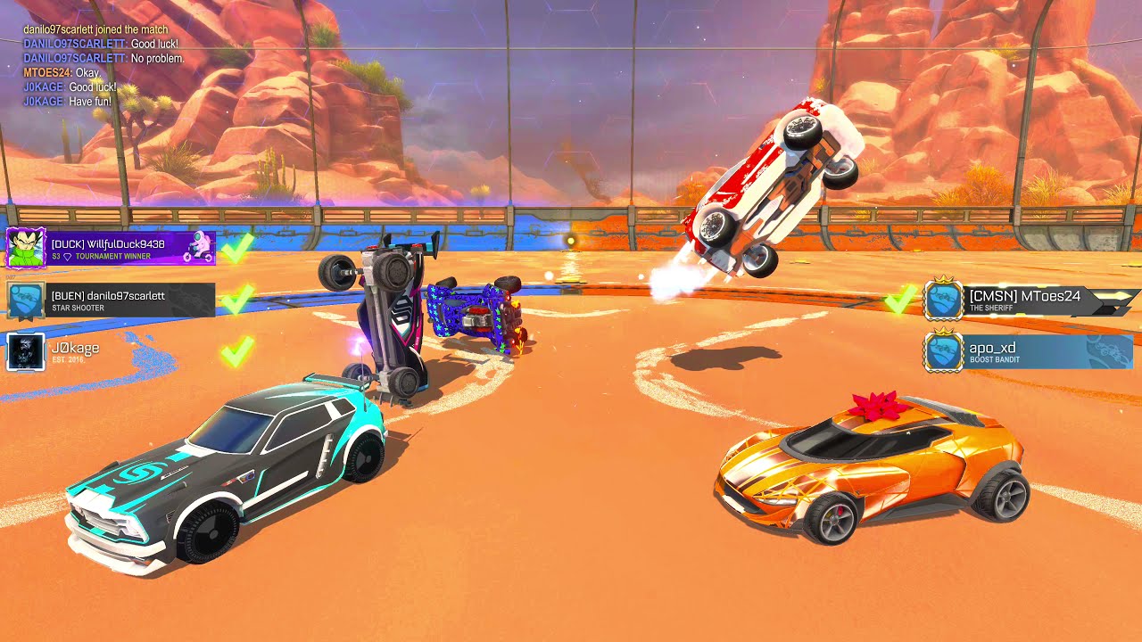 ROCKET LEAGUE SEASON 5 3V3 TOURNAMENT WHAT DIAMOND 3 LOOKS LIKE ( 4K 60FPS ) GAMEPLAY SEMI FINALS