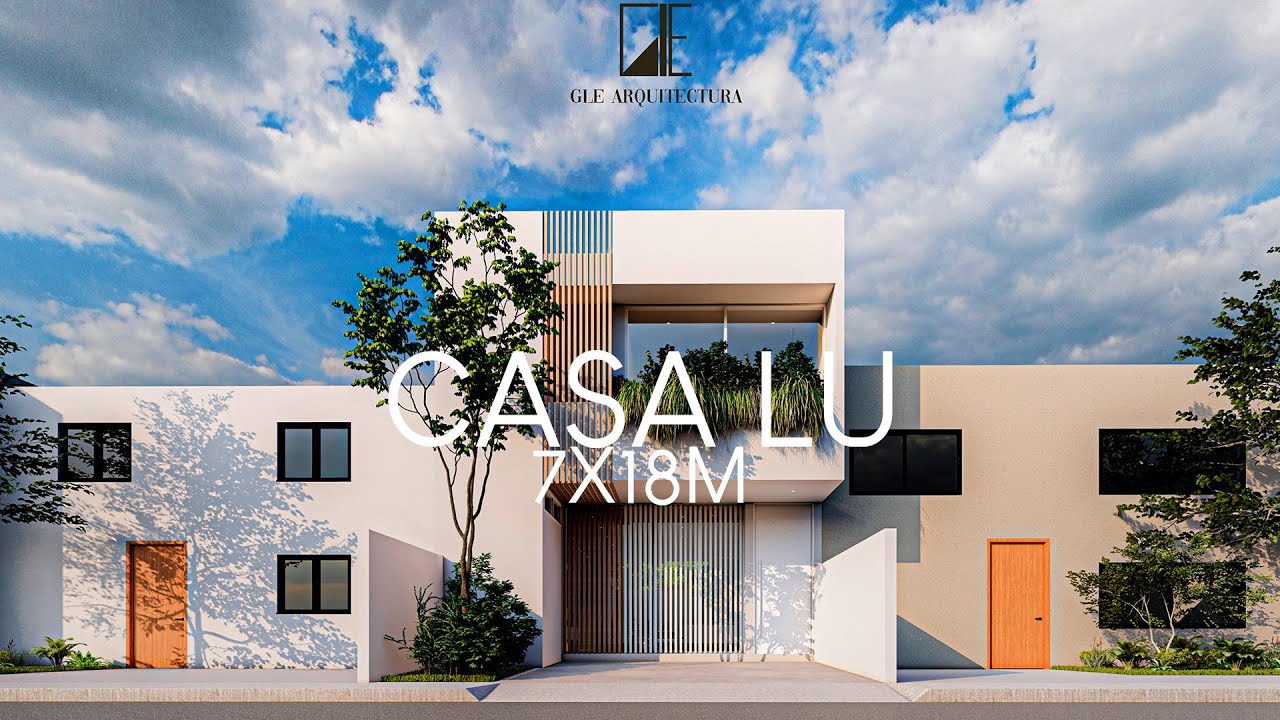 VIVIRIAS EN ESTA CASA DE 7X18 METROS? CUENTA CON 3 RECAMARAS