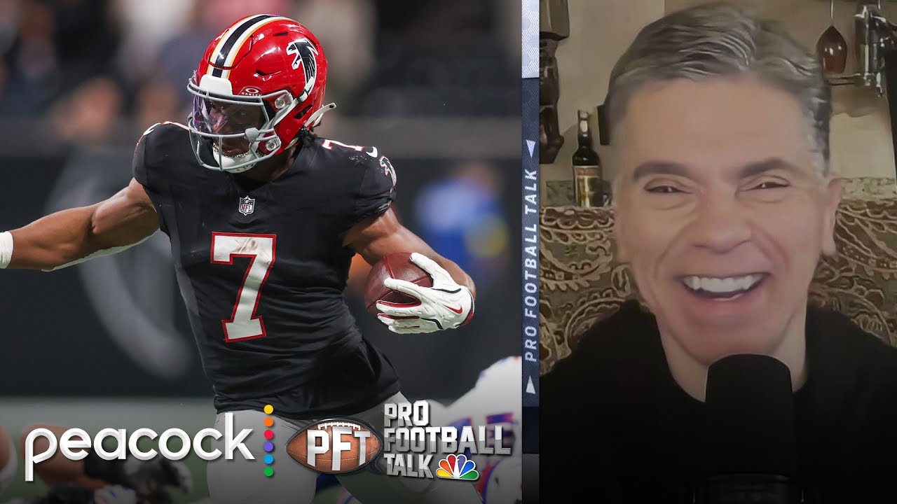 Bijan Robinson, Atlanta Falcons bully 'shell-shocked' Buffalo Bills | Pro Football Talk | NFL on NBC