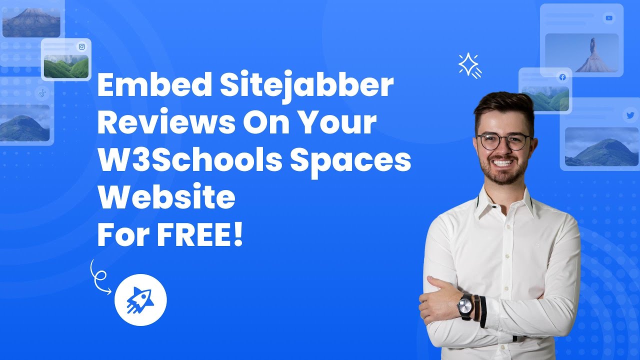 How to Embed Sitejabber Reviews on Your W3Schools Spaces Website for FREE? #free #embed #sitejabber
