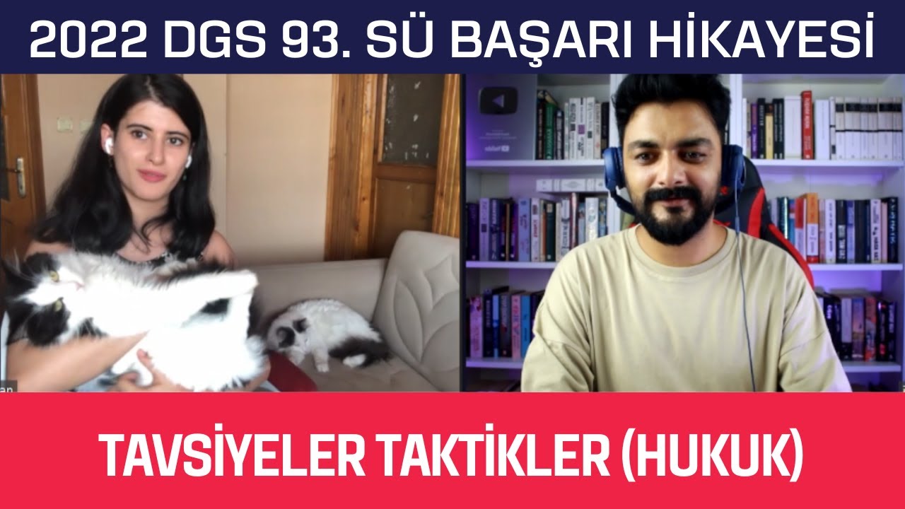 2022 DGS TÜRKİYE 93. SÜ İLE RÖPORTAJ (HUKUK TAVSİYELER TAKTİKLER)