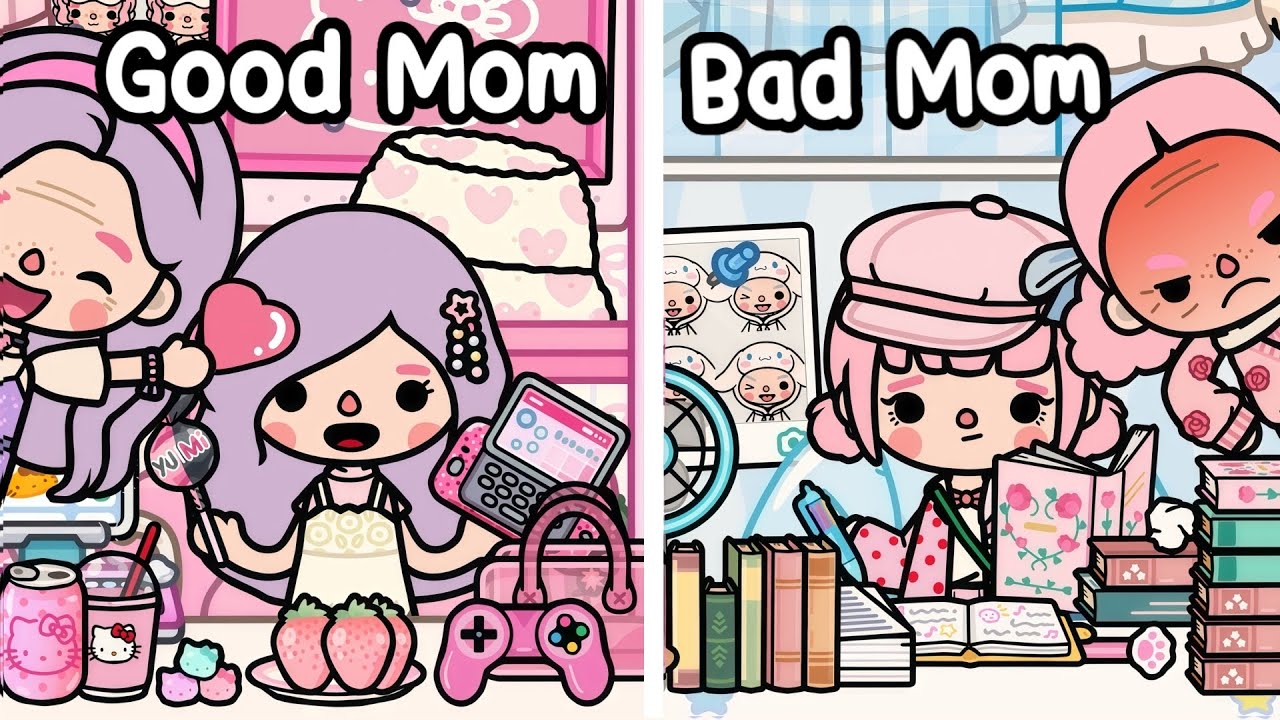 Good Mom VS Bad Mom 😈👧🏻 | Toca Boca Life Story
