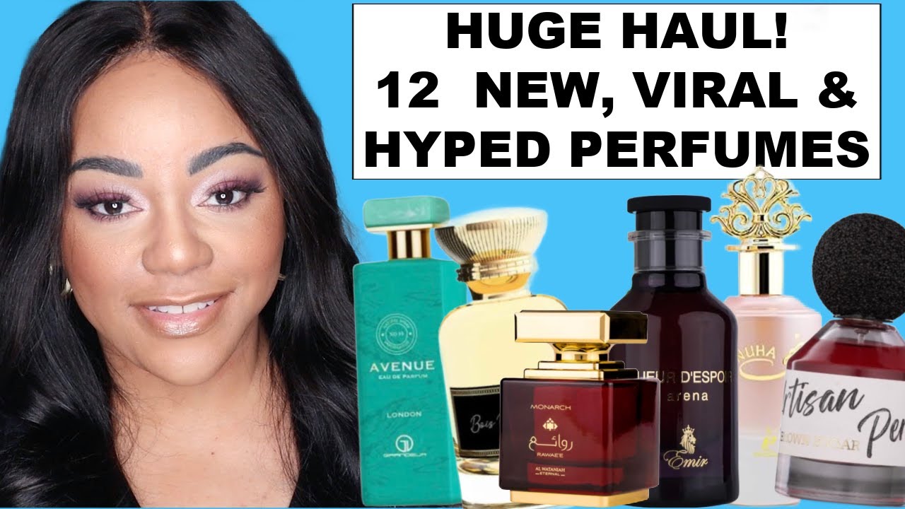 MIDDLE EASTERN FRAGRANCES HAUL| VIRAL, HYPED & NEW PERFUMES | UNBOXING & FIRST IMPRESSION| 12 TOTAL