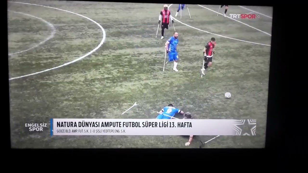 Gebze Belediyesi ile Şişli yeditepe ampute futbol takımları futbol karşılaşması  1-0