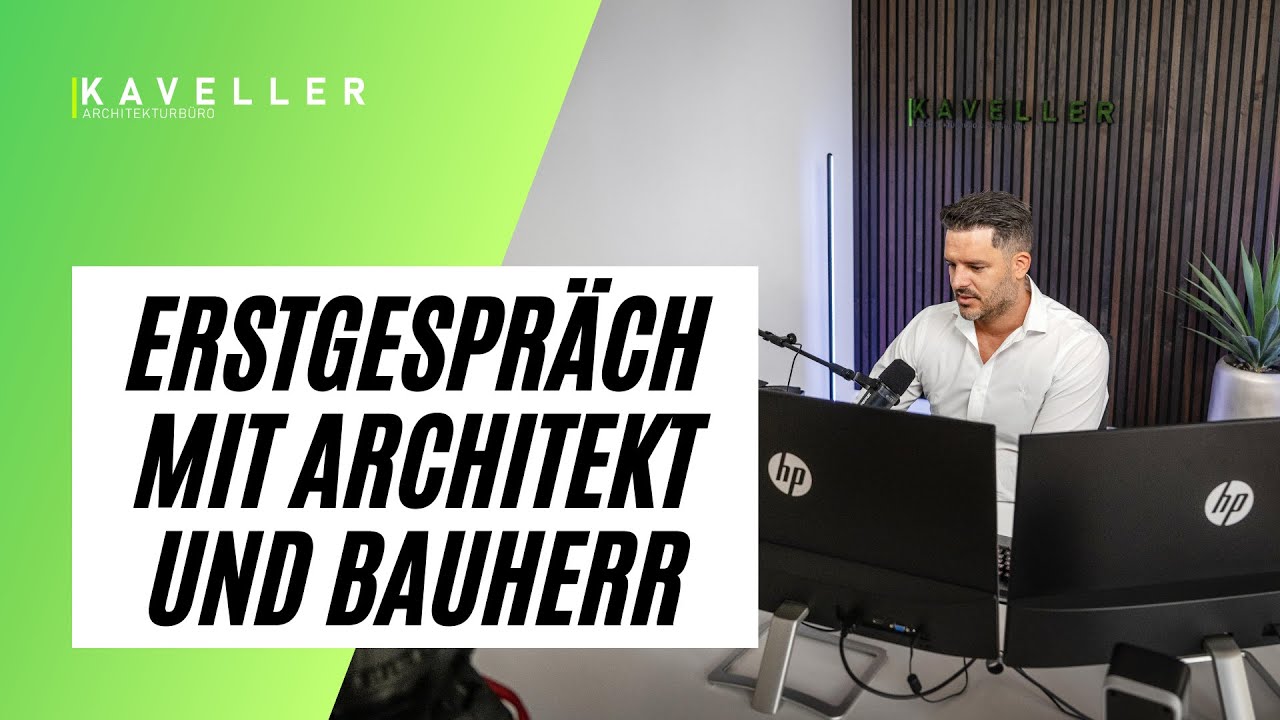 Wie sieht ein Erstgespräch zwischen Architekt und Bauherr aus ? #architektur #architekt #haus #bau