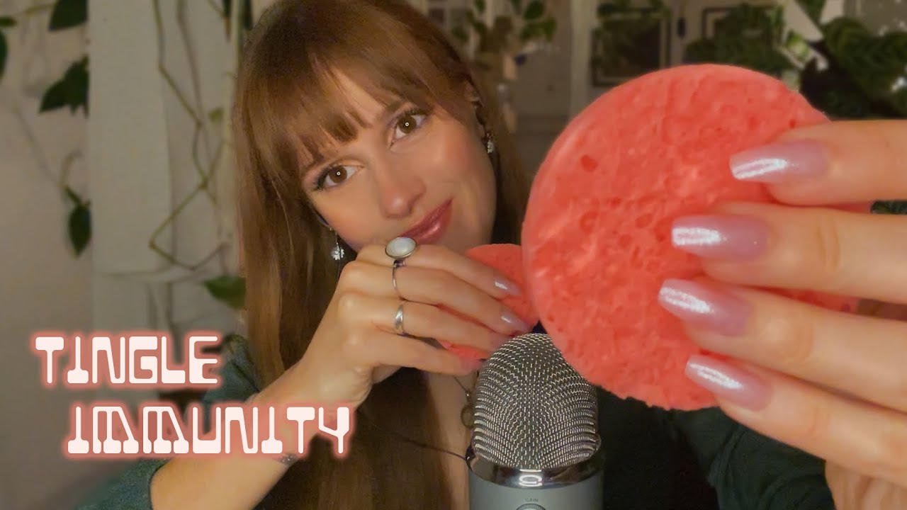 ASMR für Menschen mit TINGLE Immunity 💜 intensive & langsame Trigger [german | deutsch]