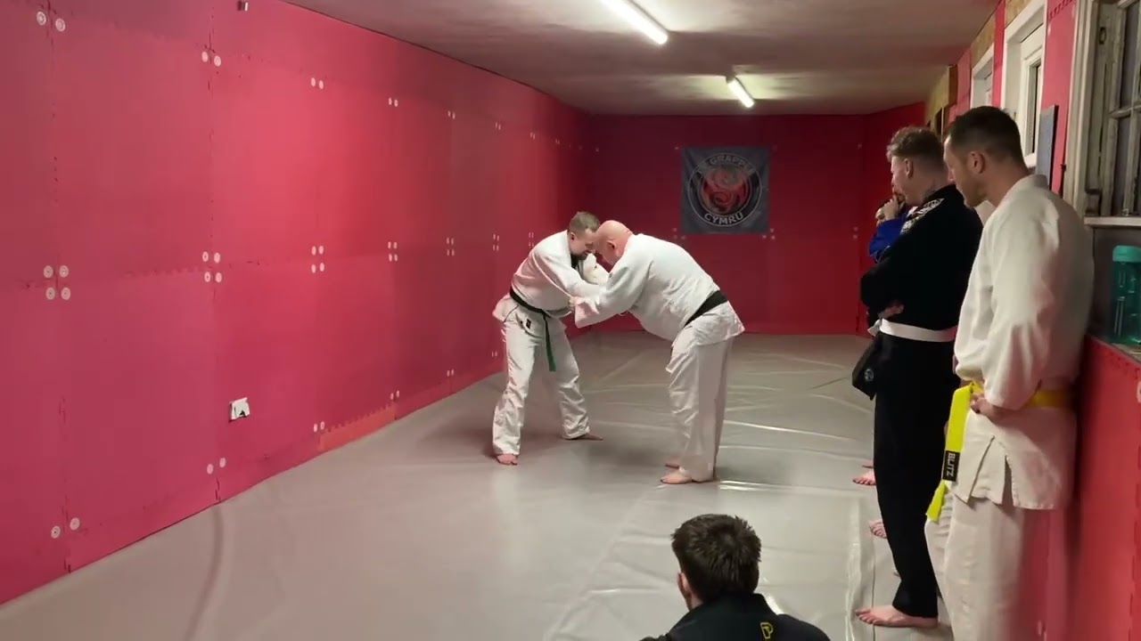 Soei Otoshi skills at Ty Grapple, Risca 