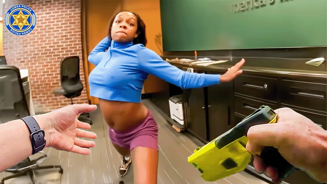Ex-Nurse Breaks Out of Rehab to Attack Police and Ends Terribly | Karens Getting Arrested By Police