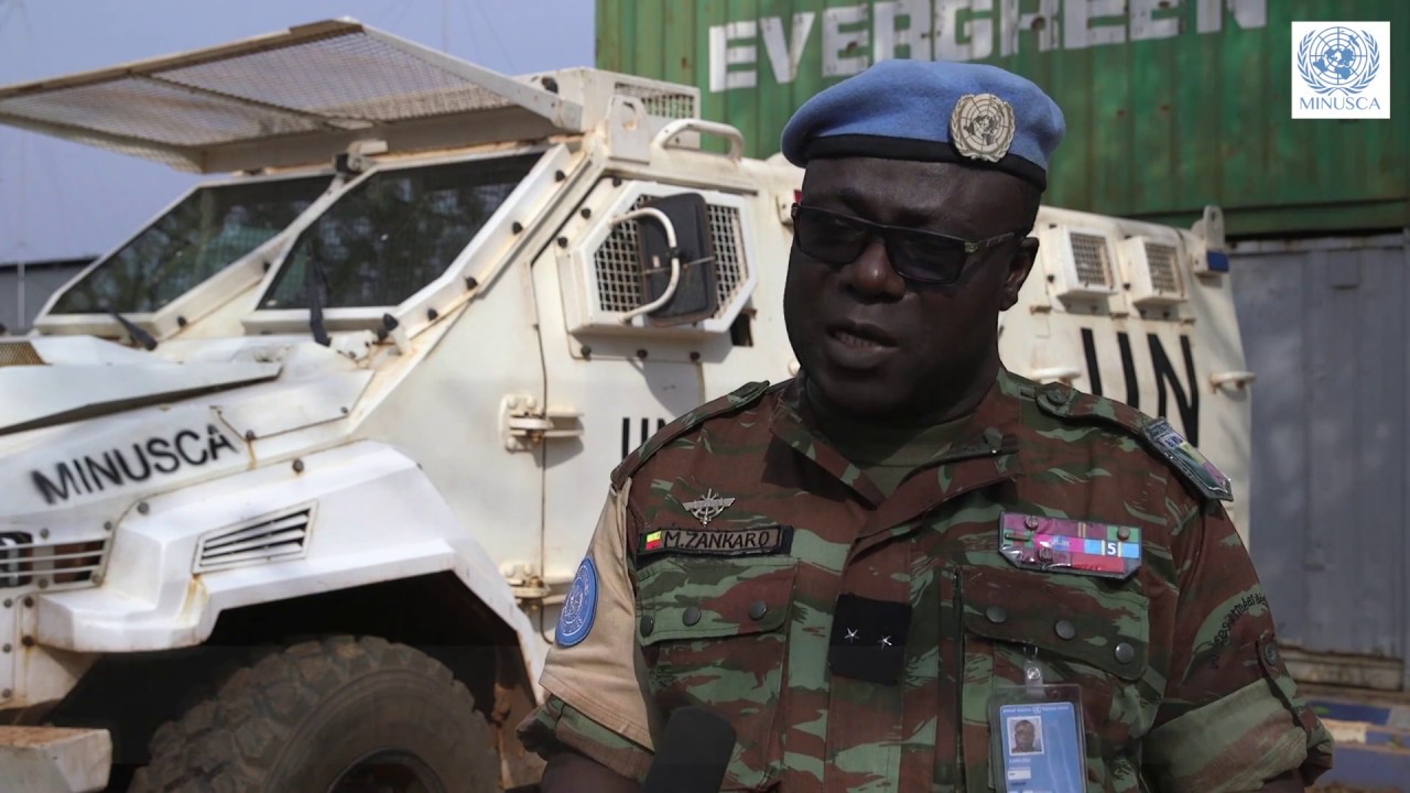 La Minusca patrouille Bangui