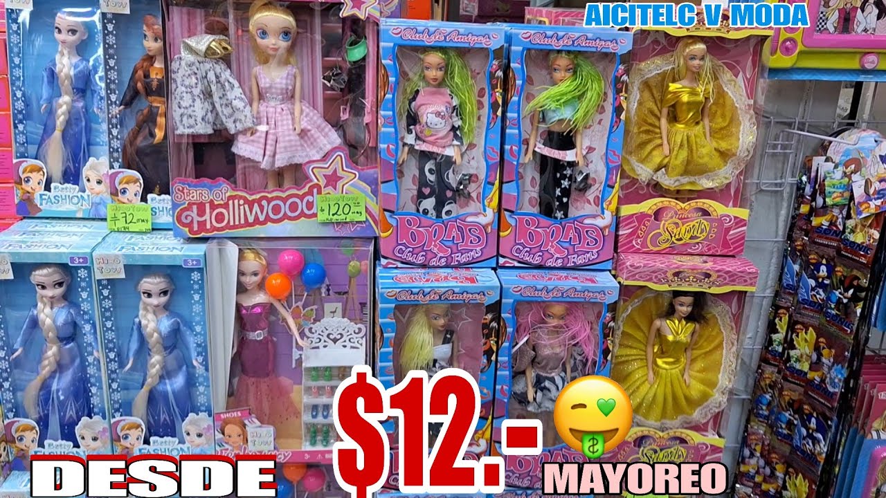 🤑BODEGA de JUGUETES IMPORTADOS desde $12.- mayoreo carros muñecas nenucos motos princesas sonajas 🫣
