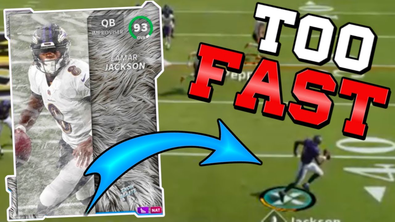 SNOW BEAST LAMAR JACKSON JOINS THE BEST RAVENS THEME TEAM!! ZERO CHILL - MADDEN 21 ULTIMATE TEAM