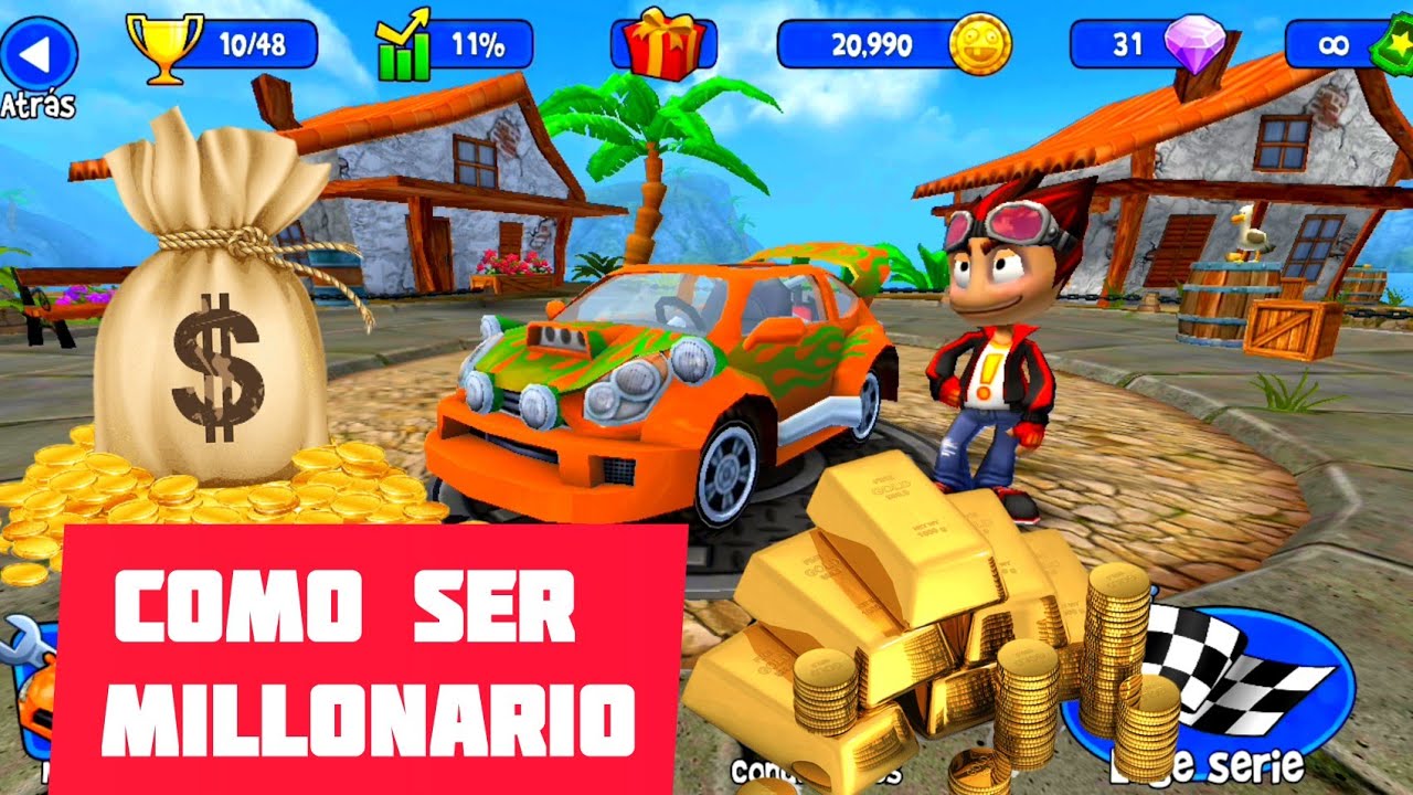 Truco O Bug para Ganar Monedas En Beach Buggy Racing